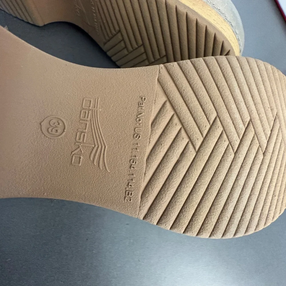 Dansko Brenna Slip-On Clog Taupe Tan Brown Women’s US 8.5-9 EU 39 - Picture 12 of 12